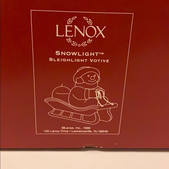Lenox Snowman Votive - Picture 5 of 5